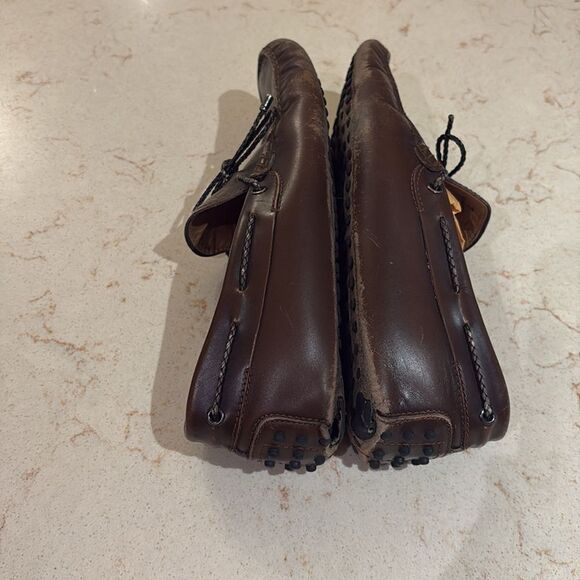 TOD’S Brown Leather Loafers SZ 7